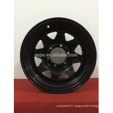 8 holes steel wheel rim